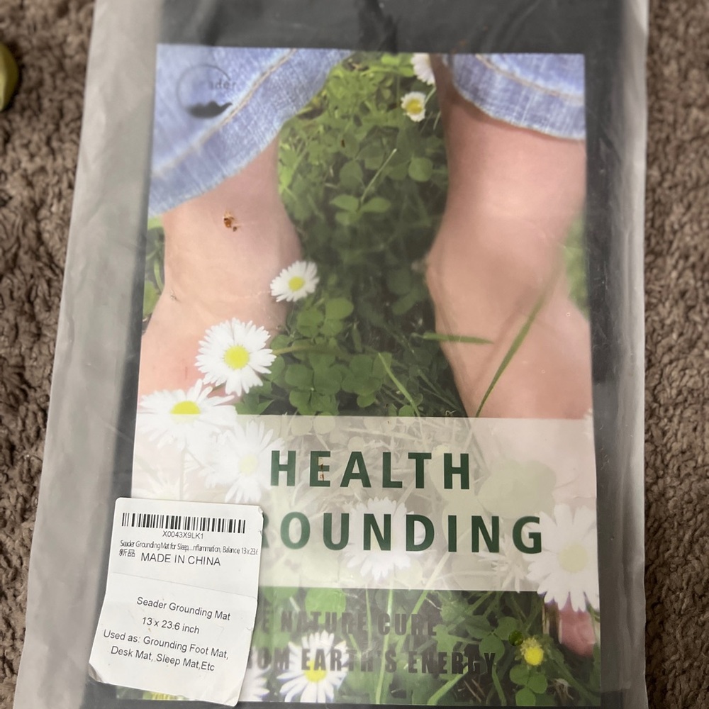 Health Grounding Foot Mat new